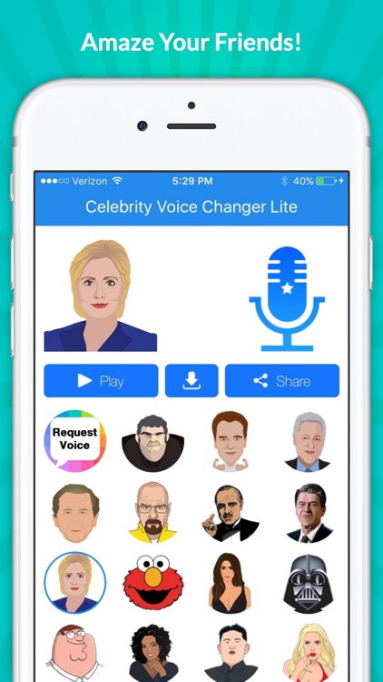 Celebrity Voice Changer - Face screenshot-4