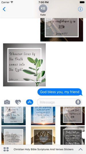 Christian Holy Bible Scriptures & Verses Stickers(圖4)-速報App