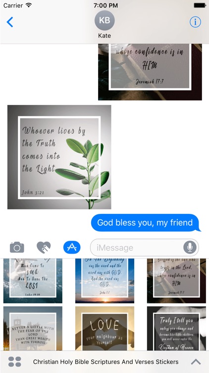 Christian Holy Bible Scriptures & Verses Stickers screenshot-3