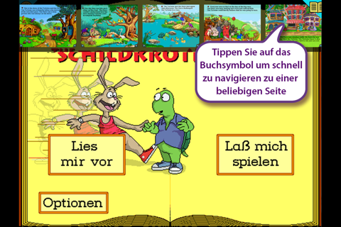 DE-Schildkröte und der Hase screenshot 2