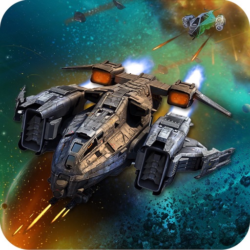 Battle on Space Frontier Icon