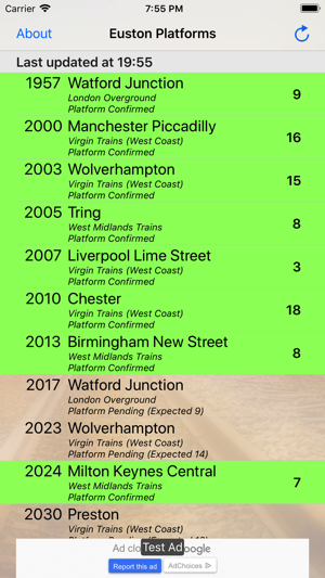 Euston Platforms(圖2)-速報App