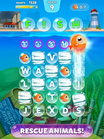 Bubble Words: Word Puzzle 2020 screenshot 2