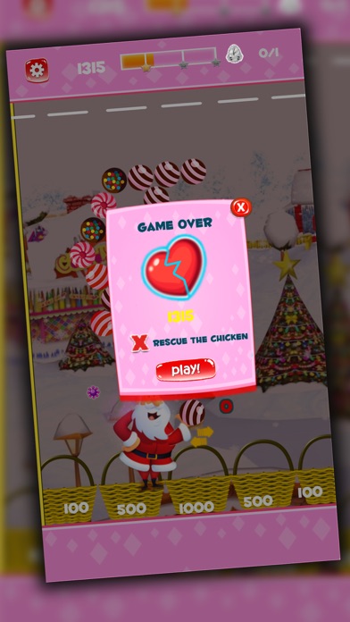 Christmas Santa candy crusher screenshot 4