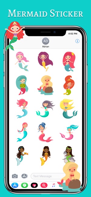 Cute Mermaid Stickers Pack(圖3)-速報App