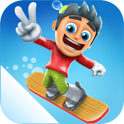滑雪大冒险-极限滑板滑冰游戏