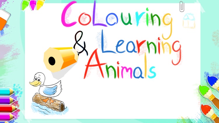 Coloring & Learning Animals screenshot-3