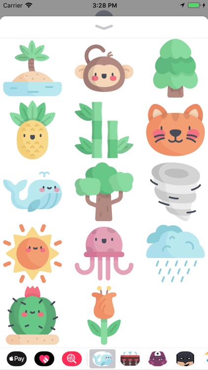 Cute Animals & Nature Sticks screenshot-3