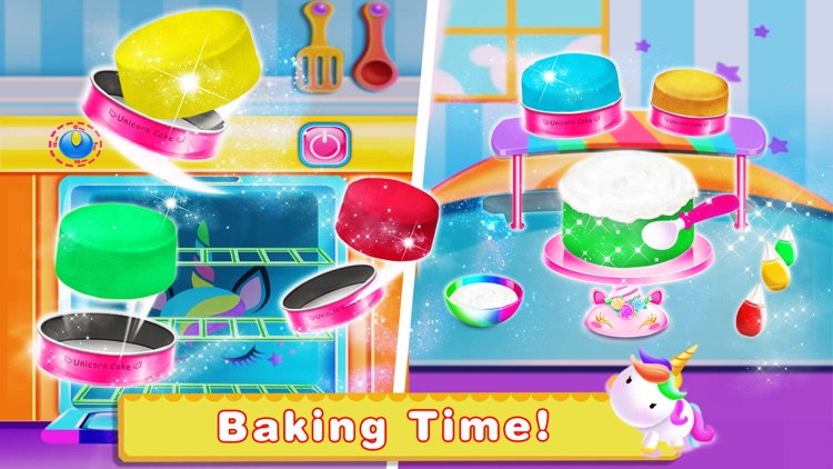 Unicorn Food-Cake Bakery Games