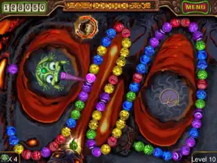 Captura de Pantalla 3 zumba frog vs snake iphone