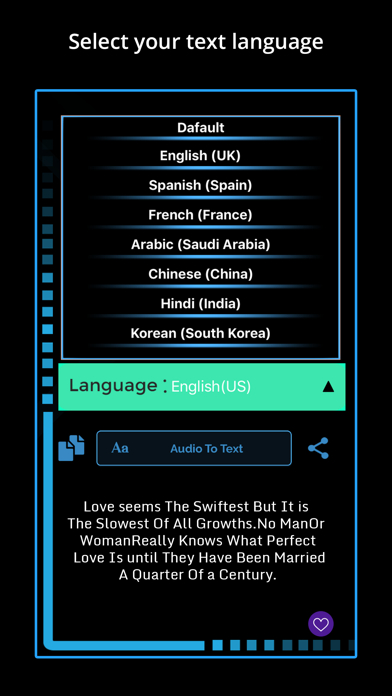 Audio to Text Converter screenshot 3