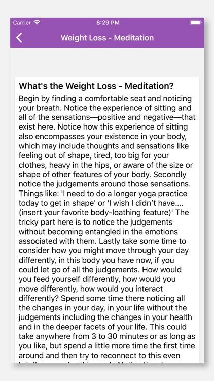 Waist Slimm Calming Meditation screenshot-5