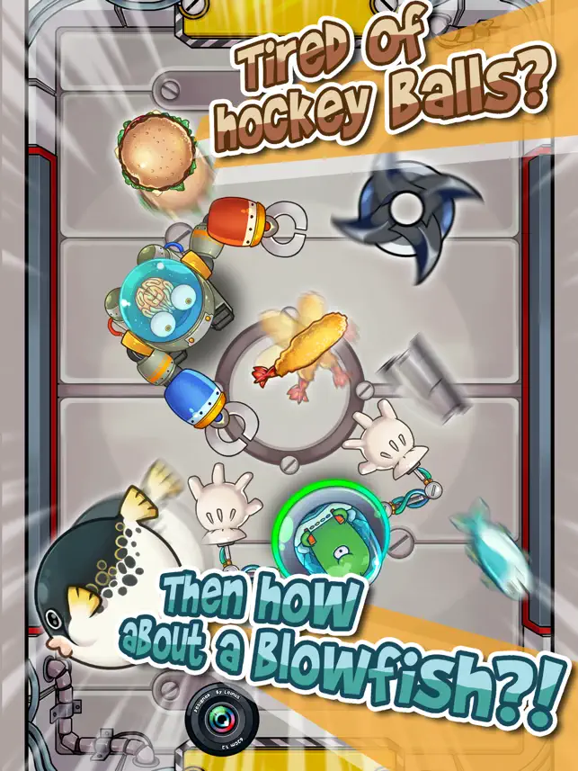 Blow Hockey, game for IOS