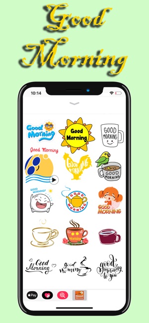 Good Morning Stickers Pack(圖3)-速報App