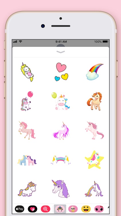 Cute Unicorn Kawaii Stickers screenshot-4