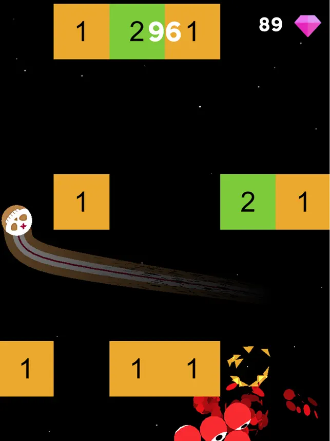 Ballz Rush, game for IOS