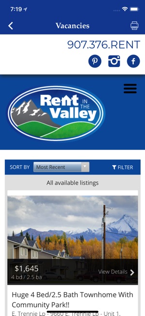 Rent in the Valley(圖2)-速報App