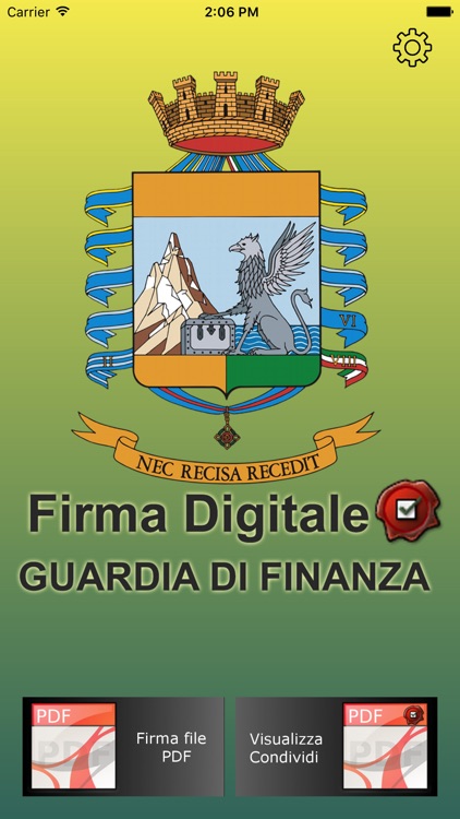 Firma Digitale Guardia di Finanza