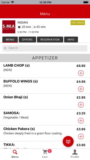 Simla Tandoori(圖1)-速報App