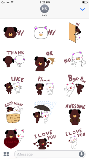 Milk and Chocolate dog sticker(圖2)-速報App