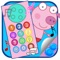 Excellent game for children of all ages, combining education with fun by pressing the phone  keys different are heard: