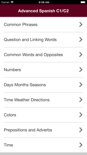 Advanced Spanish C1/2(圖1)-速報App