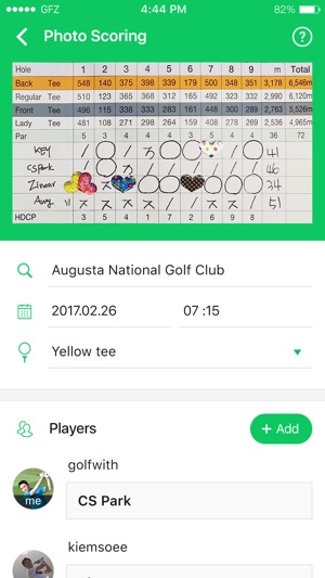 Golfwith : Golf Scorecard(圖5)-速報App