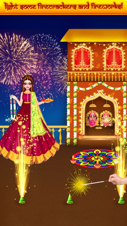 Indian Doll Diwali Celebration screenshot-4