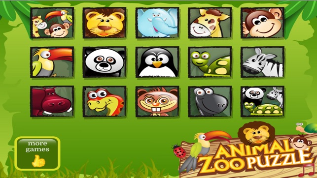 Animal Zoo Puzzle for Kids