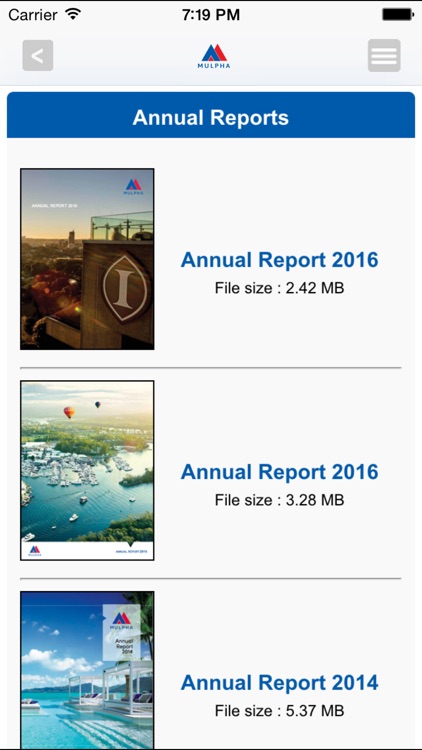 Mulpha International Berhad By Irchartnexus Sdn Bhd