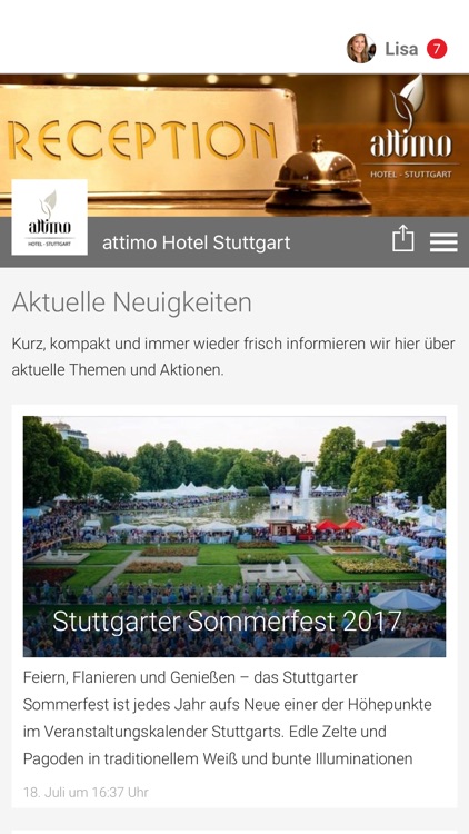attimo Hotel Stuttgart