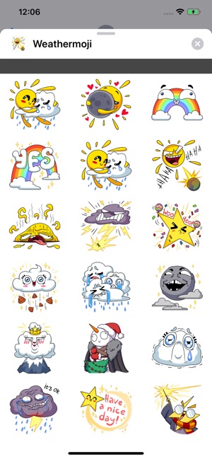 Weather Stickers Weathermoji(圖1)-速報App