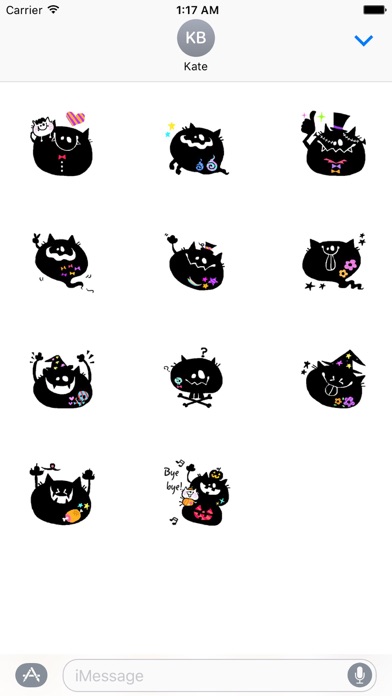 Chubby Black Cat on Halloween screenshot 3