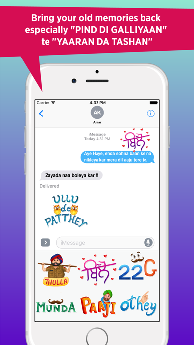 How to cancel & delete Punjabi Sticker for iMessage from iphone & ipad 2
