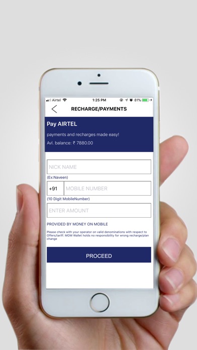 MoneyOnMobile Consumer Wallet screenshot 4