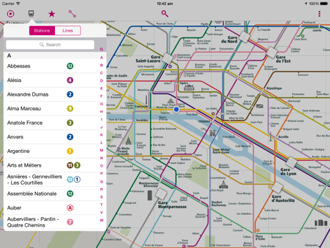 Paris Rail Map Lite screenshot 3