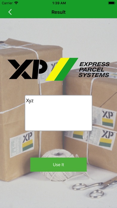 XP Parcel App screenshot 2