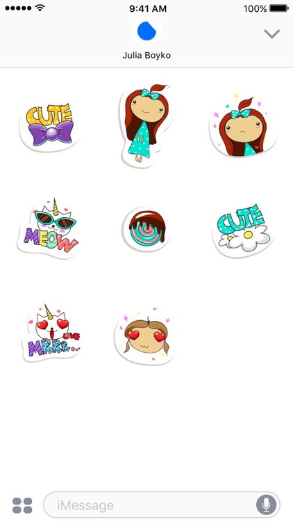 Cute Sticker Set