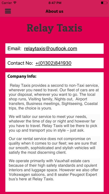 Relay Taxis screenshot-4