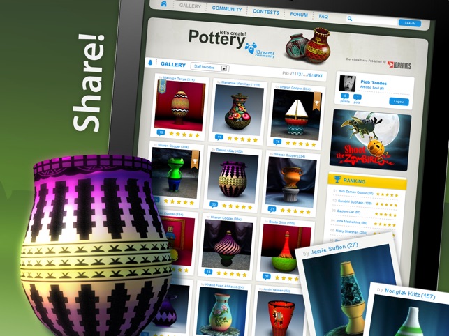 Let S Create Pottery Hd Lite をapp Storeで