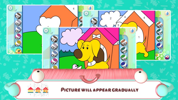 Color by Numbers - Dogs + screenshot-4
