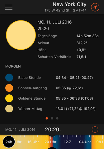 Sun Surveyor Lite screenshot 2