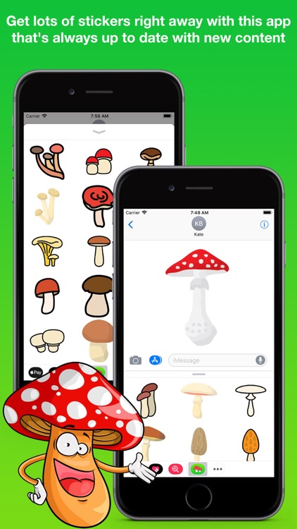 Mushroom Stickers Pro