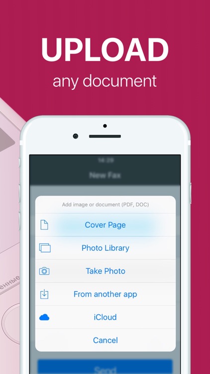 FAX app PRO: send fax from iPhone on the go