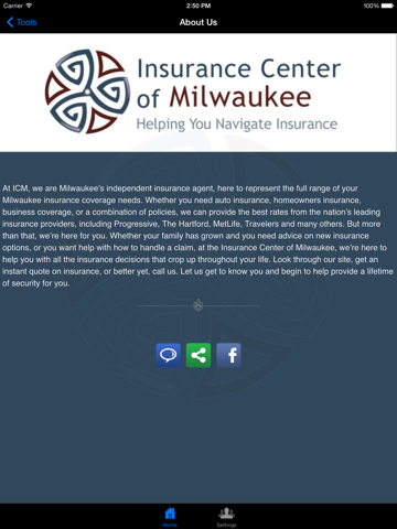 Insurance Center ofMilwaukeeHD screenshot 2