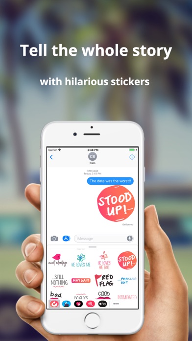 Swipe Left Stickers screenshot 3