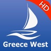 Greece West Nautical Chart HD