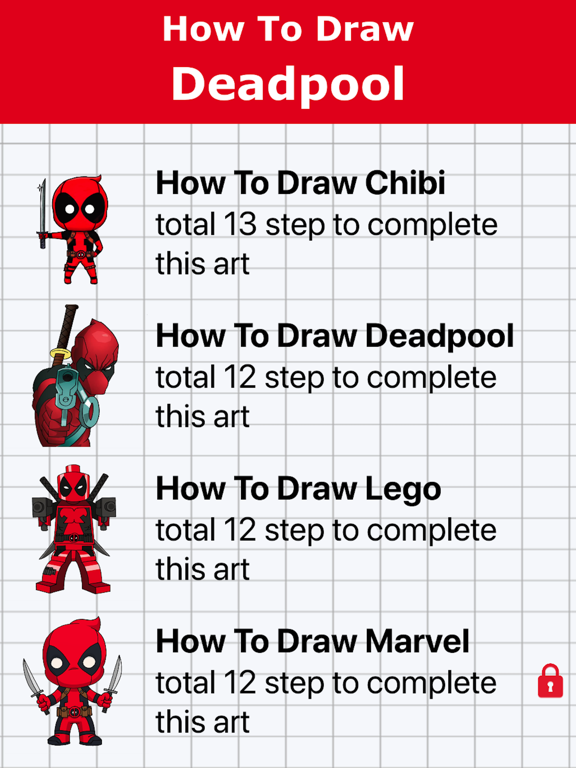 Draw Deadpool App Price Drops