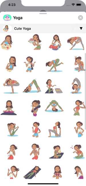 Yoga Sticker(圖6)-速報App