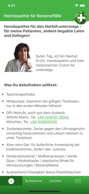 Homöopathische Reiseapotheke(圖1)-速報App